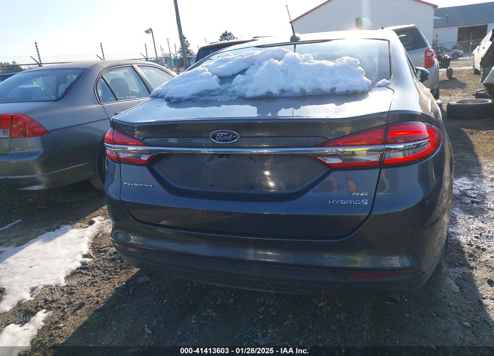 2018 FORD FUSION HYBRID VIN: 3FA6P0LU9JR279556