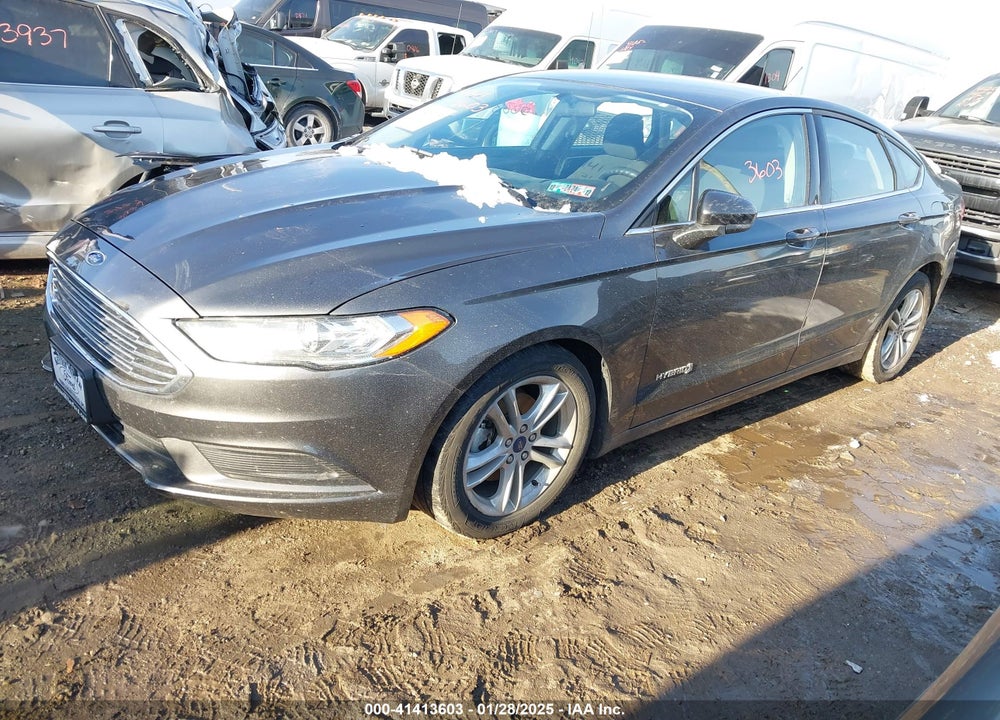 2018 FORD FUSION HYBRID VIN: 3FA6P0LU9JR279556
