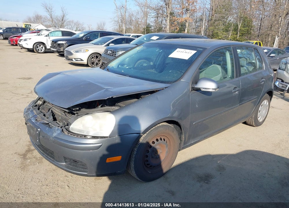 2007 VOLKSWAGEN RABBIT 4-DOOR VIN: WVWDS71K37W256046