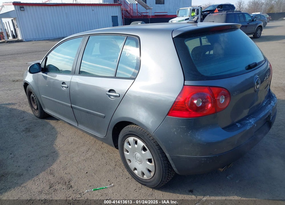 2007 VOLKSWAGEN RABBIT 4-DOOR VIN: WVWDS71K37W256046