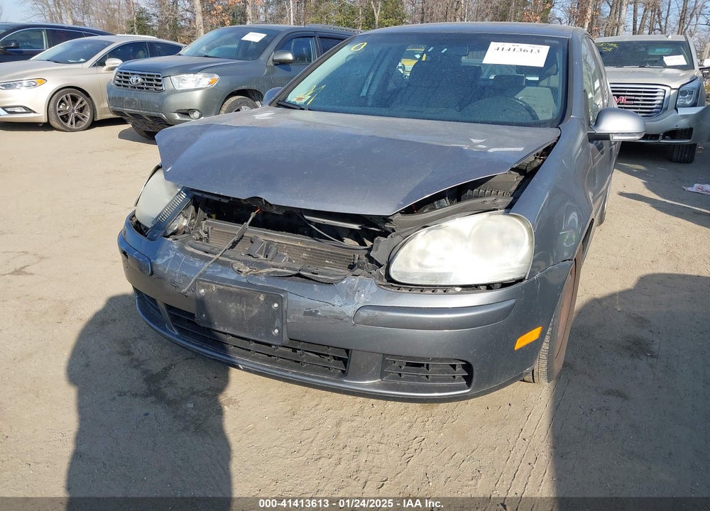 2007 VOLKSWAGEN RABBIT 4-DOOR VIN: WVWDS71K37W256046