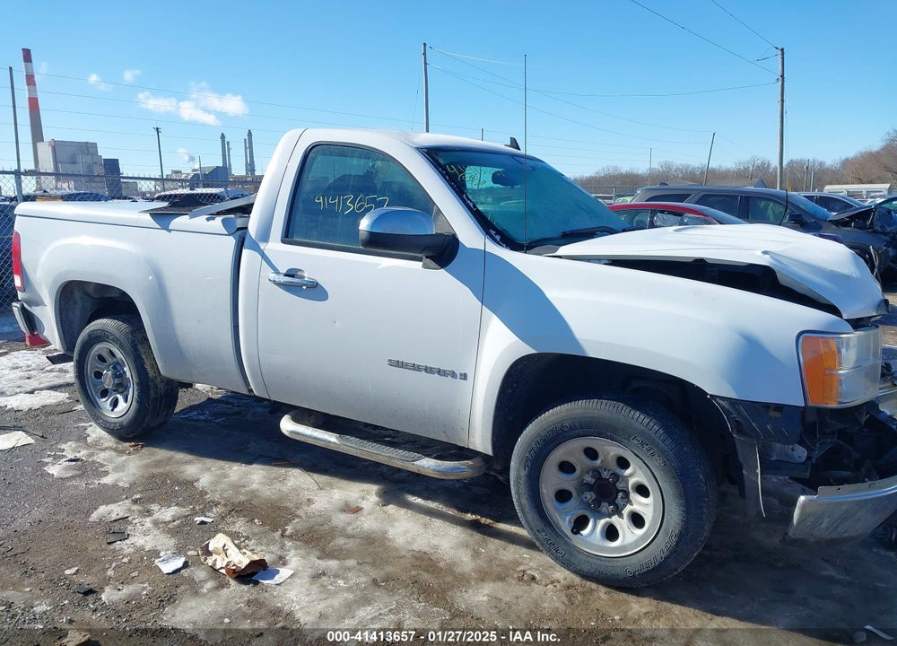 2008 GMC SIERRA 1500 VIN: 1GTEC14X48Z197093