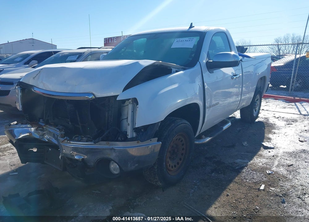 2008 GMC SIERRA 1500 VIN: 1GTEC14X48Z197093