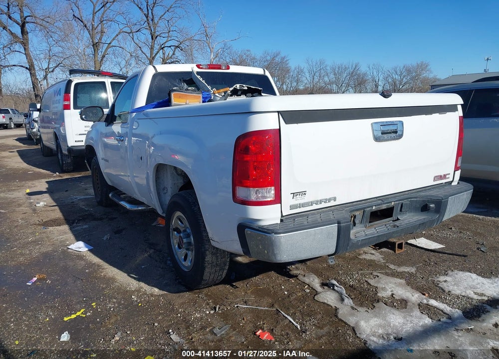 2008 GMC SIERRA 1500 VIN: 1GTEC14X48Z197093