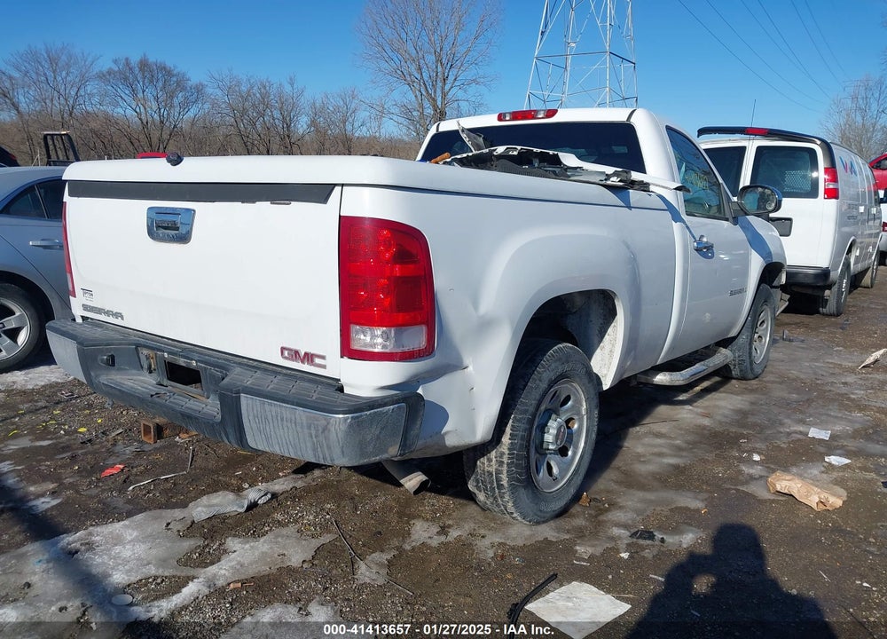2008 GMC SIERRA 1500 VIN: 1GTEC14X48Z197093