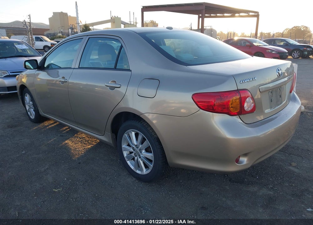 2009 TOYOTA COROLLA LE VIN: 1NXBU40E49Z035545