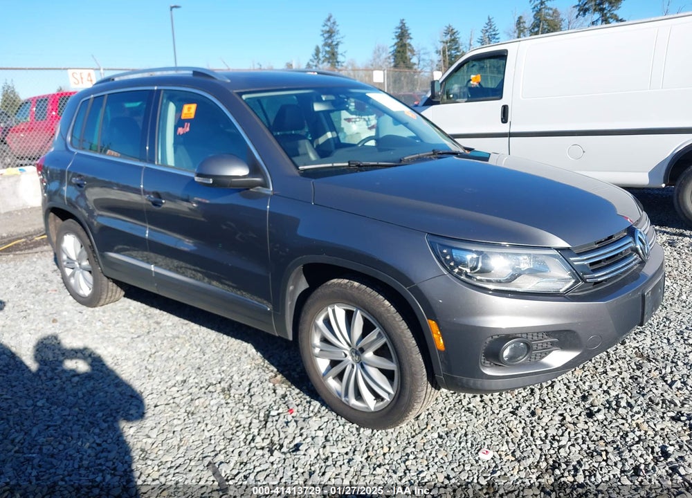 2016 VOLKSWAGEN TIGUAN SE VIN: WVGBV7AX7GW556565
