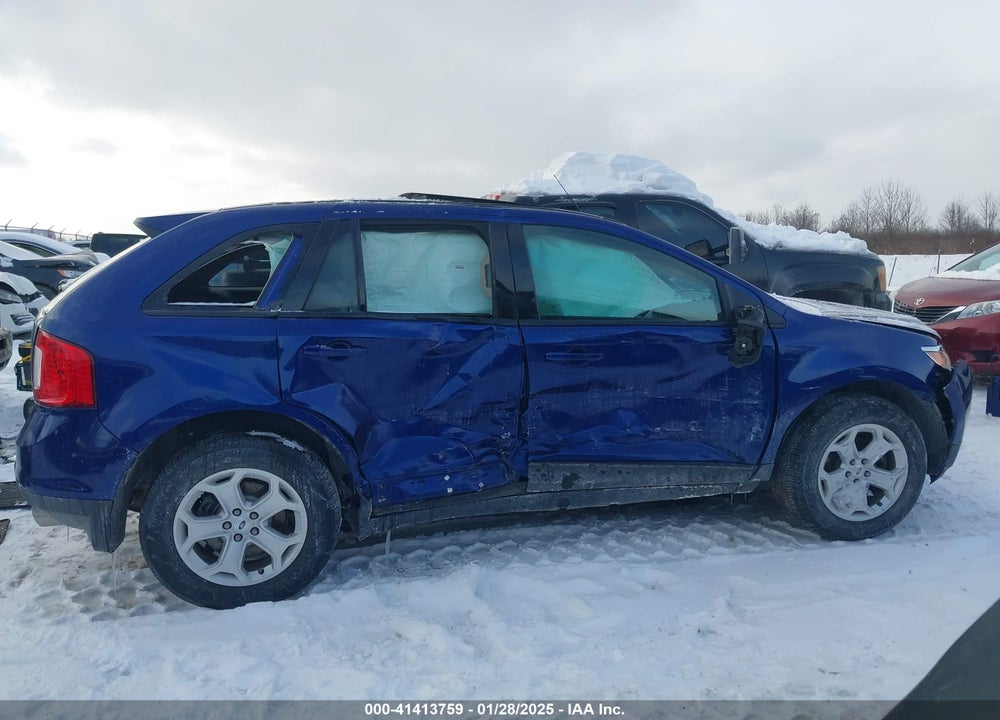 2014 FORD EDGE SEL VIN: 2FMDK4JCXEBA13819