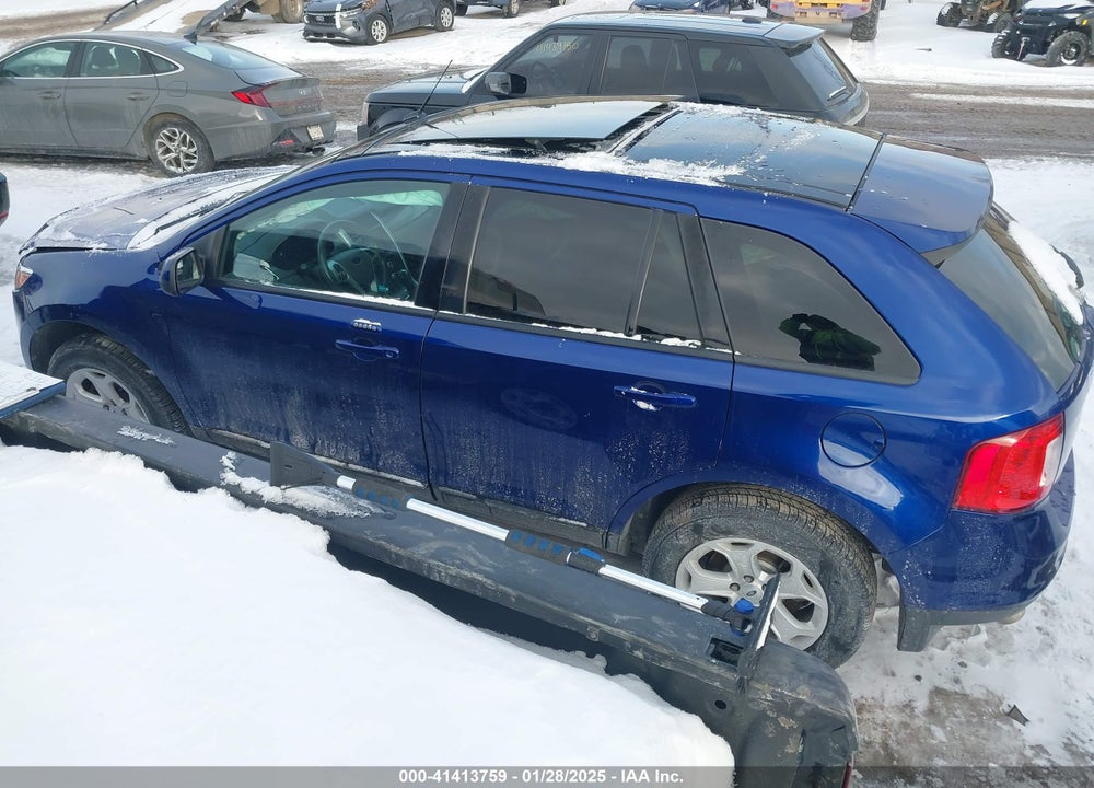 2014 FORD EDGE SEL VIN: 2FMDK4JCXEBA13819
