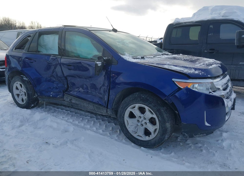2014 FORD EDGE SEL VIN: 2FMDK4JCXEBA13819