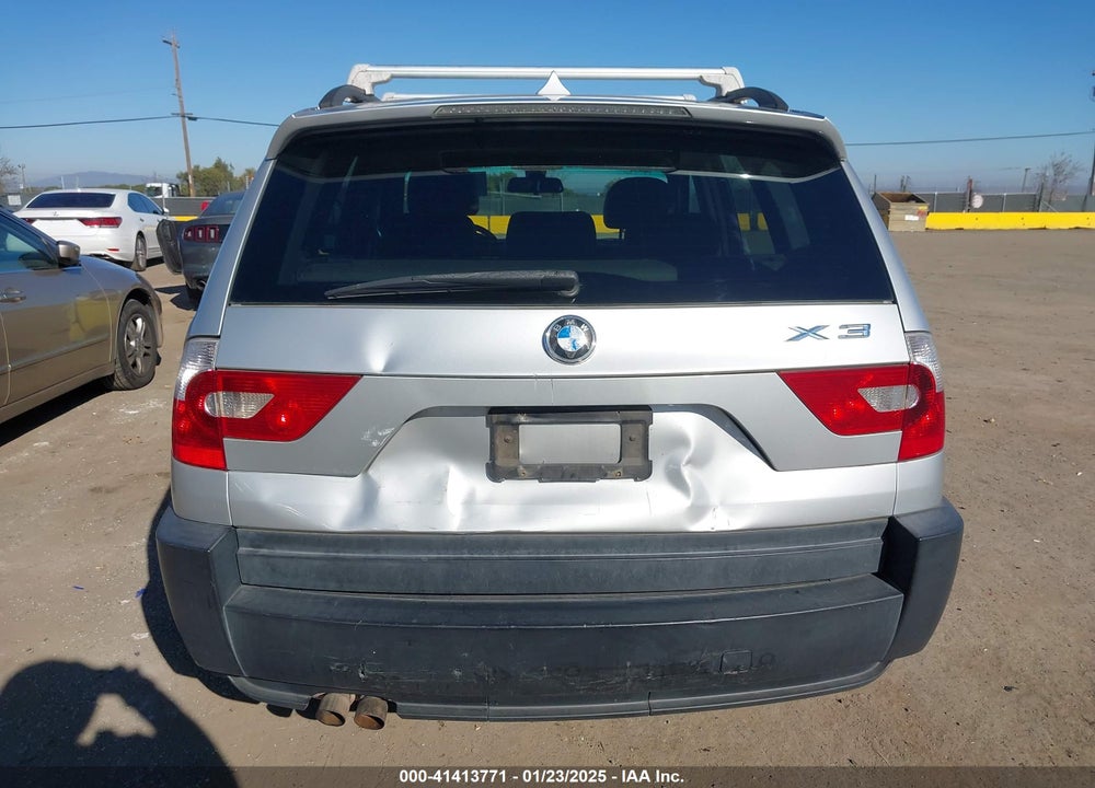 2005 BMW X3 3.0I VIN: WBXPA93495WD12990