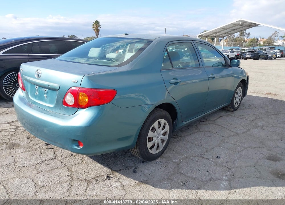 2009 TOYOTA COROLLA LE VIN: JTDBL40E599088488