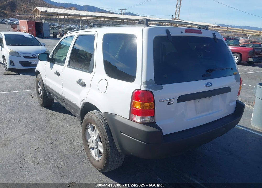 2003 FORD ESCAPE XLT VIN: 1FMYU03103KA33709