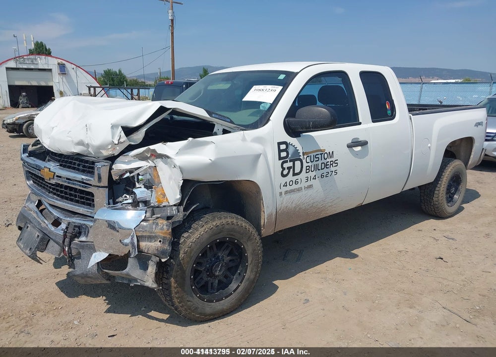 2009 CHEVROLET SILVERADO 2500HD WORK TRUCK VIN: 1GCHK49KX9E143384
