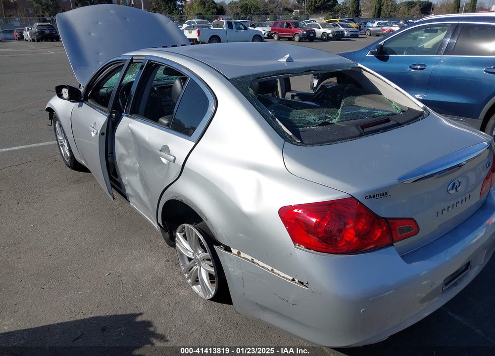2013 INFINITI G37 JOURNEY VIN: JN1CV6AP6DM725598