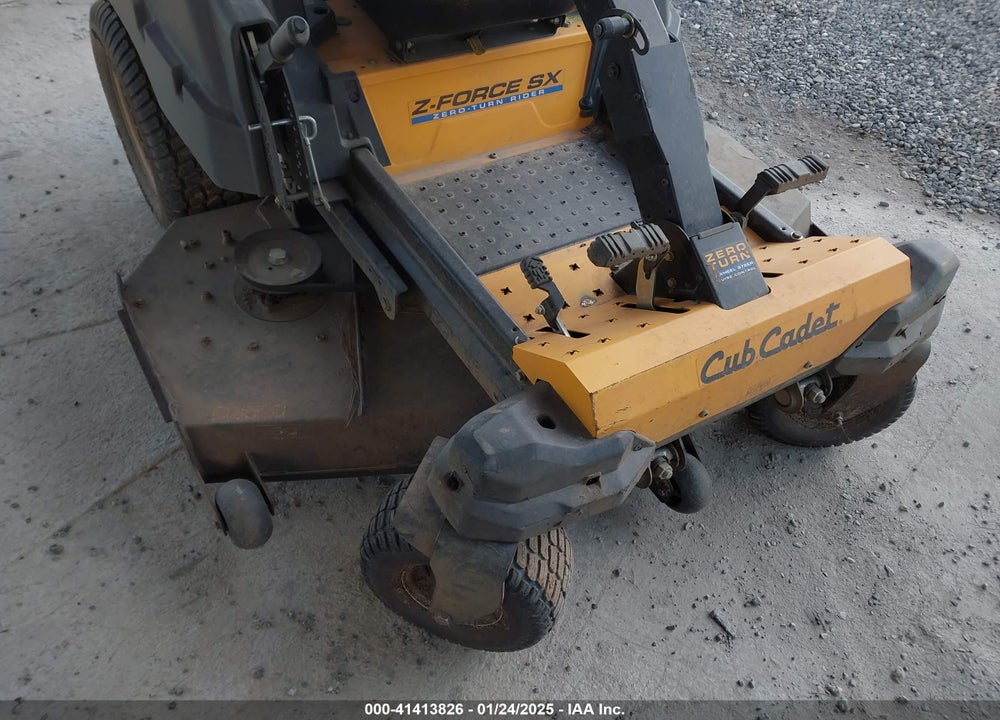 2018 CUB CADET Z FORCE SX VIN: 17AIDGJD010