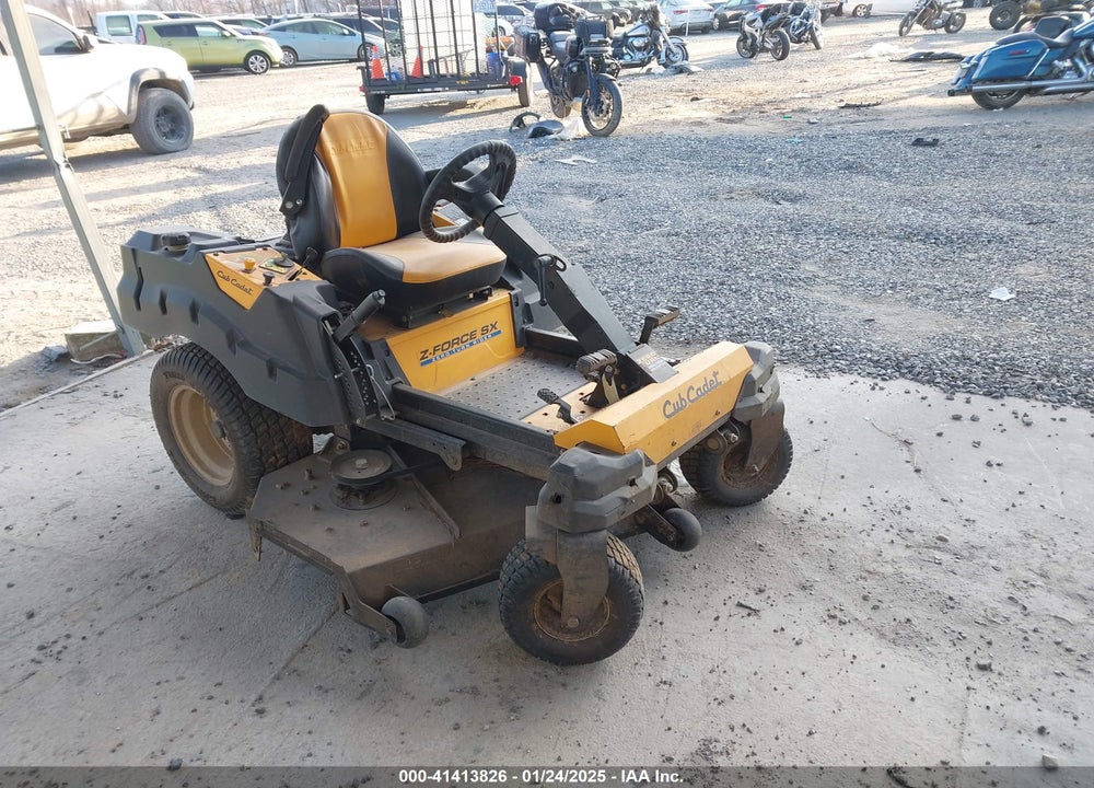 2018 CUB CADET Z FORCE SX VIN: 17AIDGJD010