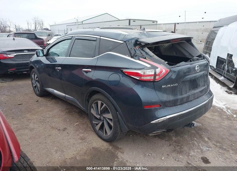2015 NISSAN MURANO PLATINUM VIN: 5N1AZ2MH2FN279450