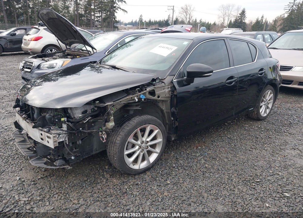 2011 LEXUS CT 200H VIN: JTHKD5BH0B2040128
