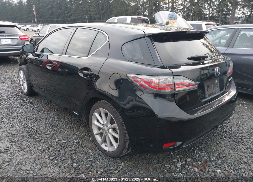 2011 LEXUS CT 200H VIN: JTHKD5BH0B2040128