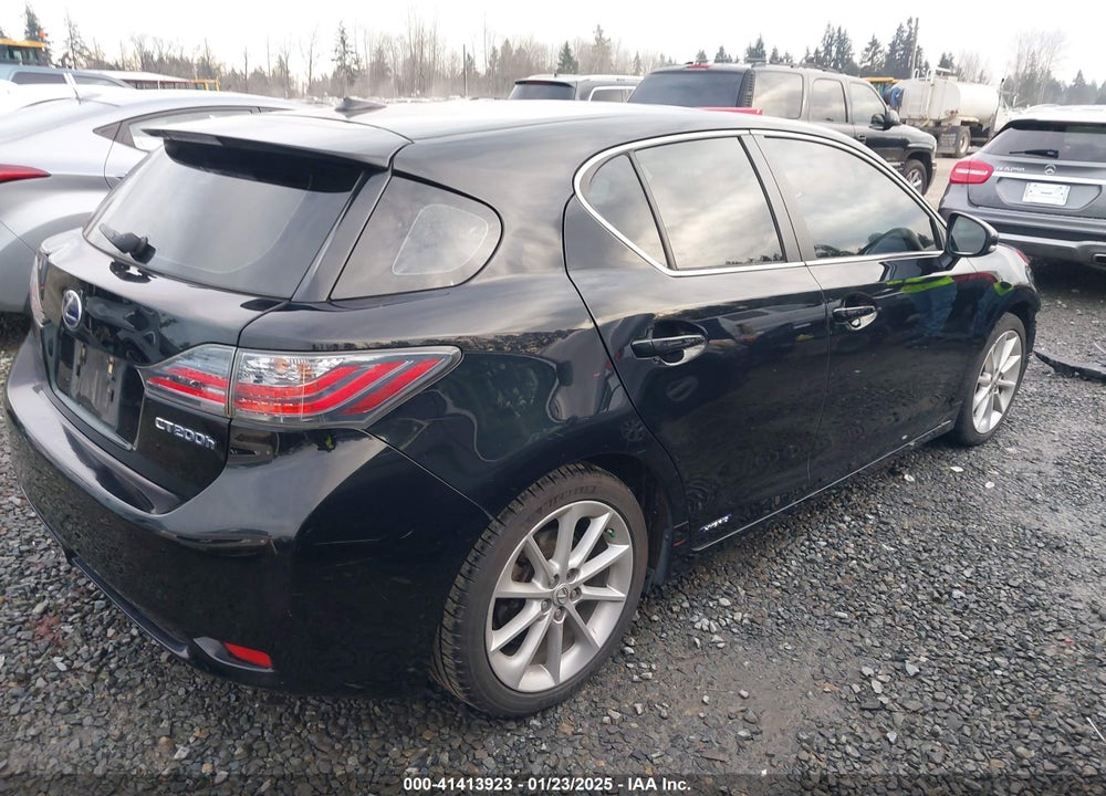 2011 LEXUS CT 200H VIN: JTHKD5BH0B2040128