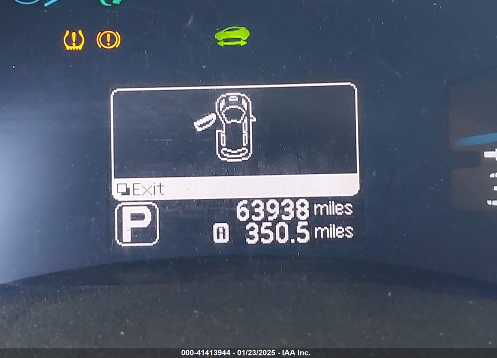 2014 NISSAN LEAF VIN: 1N4AZ0CP2EC332813