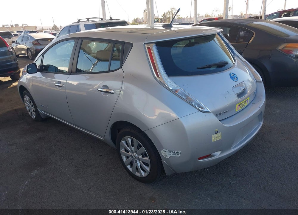 2014 NISSAN LEAF VIN: 1N4AZ0CP2EC332813