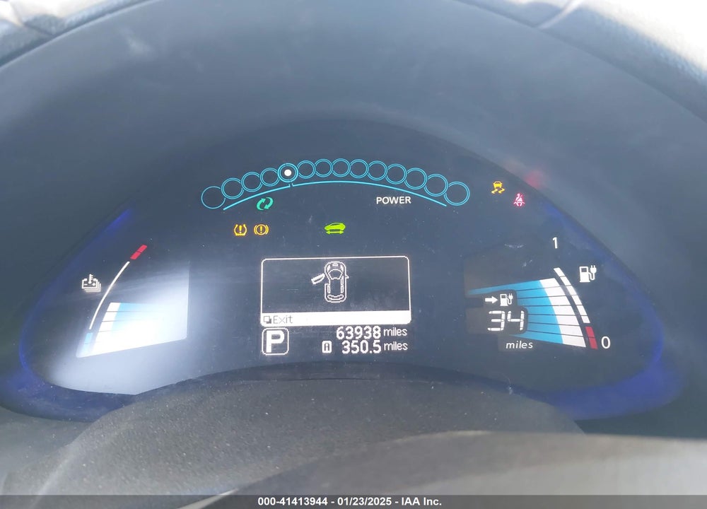 2014 NISSAN LEAF VIN: 1N4AZ0CP2EC332813