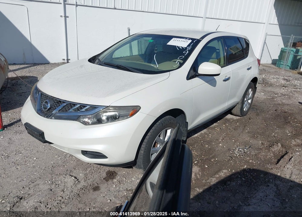 2012 NISSAN MURANO S VIN: JN8AZ1MU5CW118905