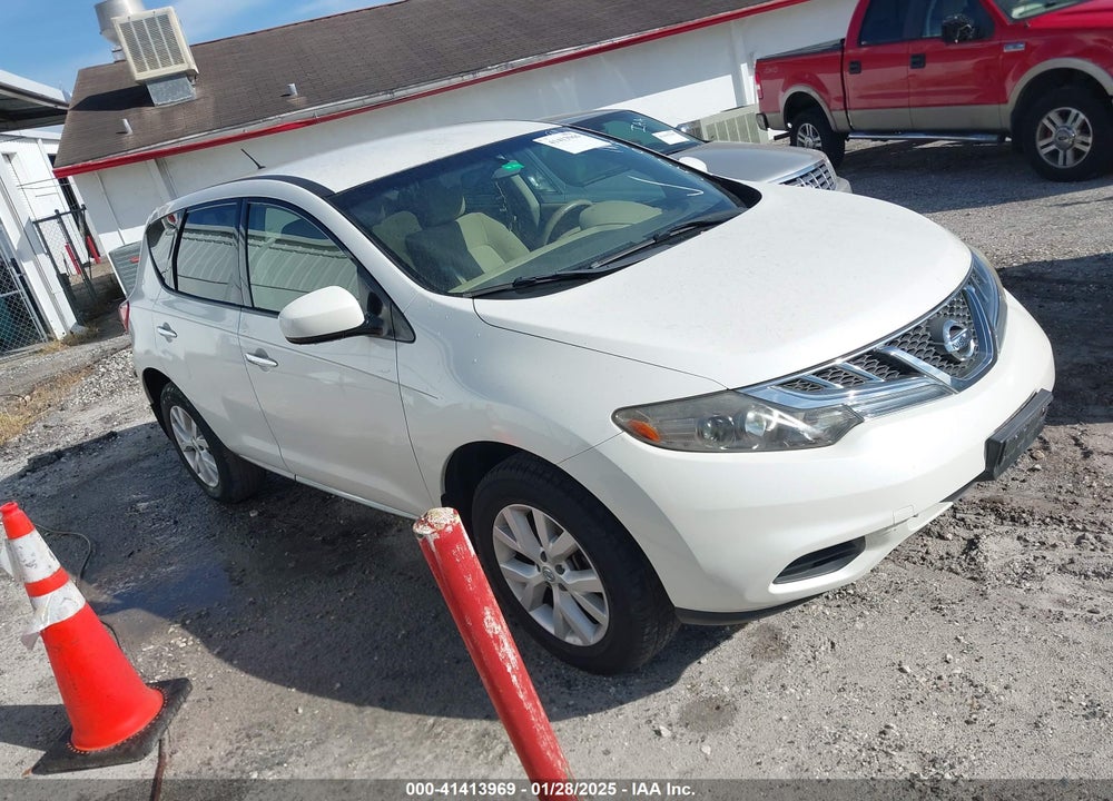 2012 NISSAN MURANO S VIN: JN8AZ1MU5CW118905