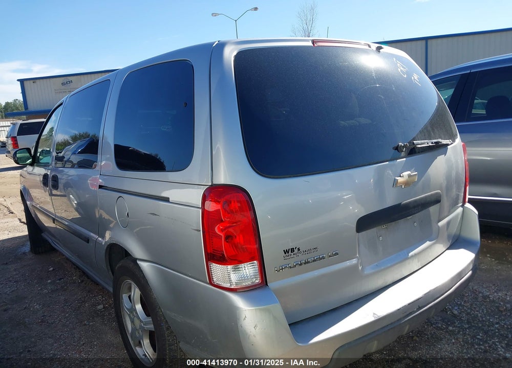 2008 CHEVROLET UPLANDER LS VIN: 1GNDV23178D161136