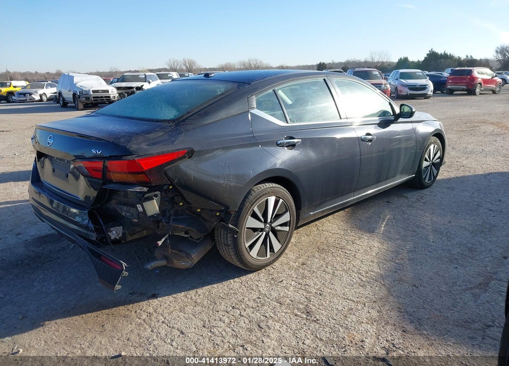 2022 NISSAN ALTIMA SV FWD VIN: 1N4BL4DV5NN394527