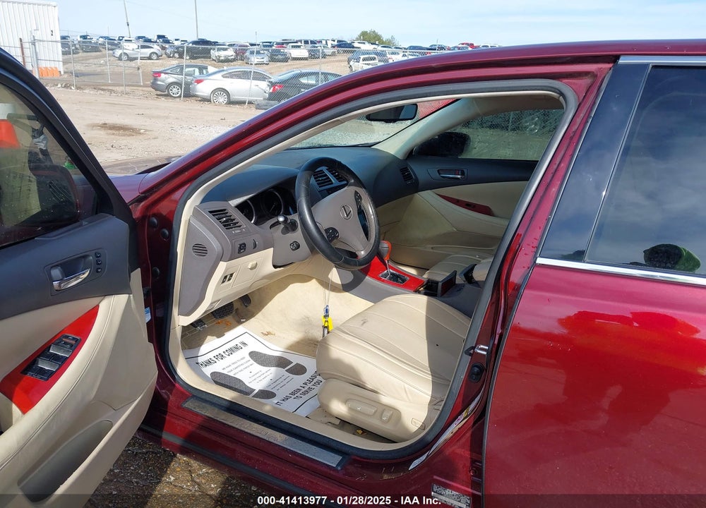 2008 LEXUS ES 350 VIN: JTHBJ46G082244974