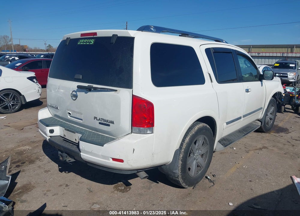 2011 NISSAN ARMADA PLATINUM VIN: 5N1BA0NF3BN623164