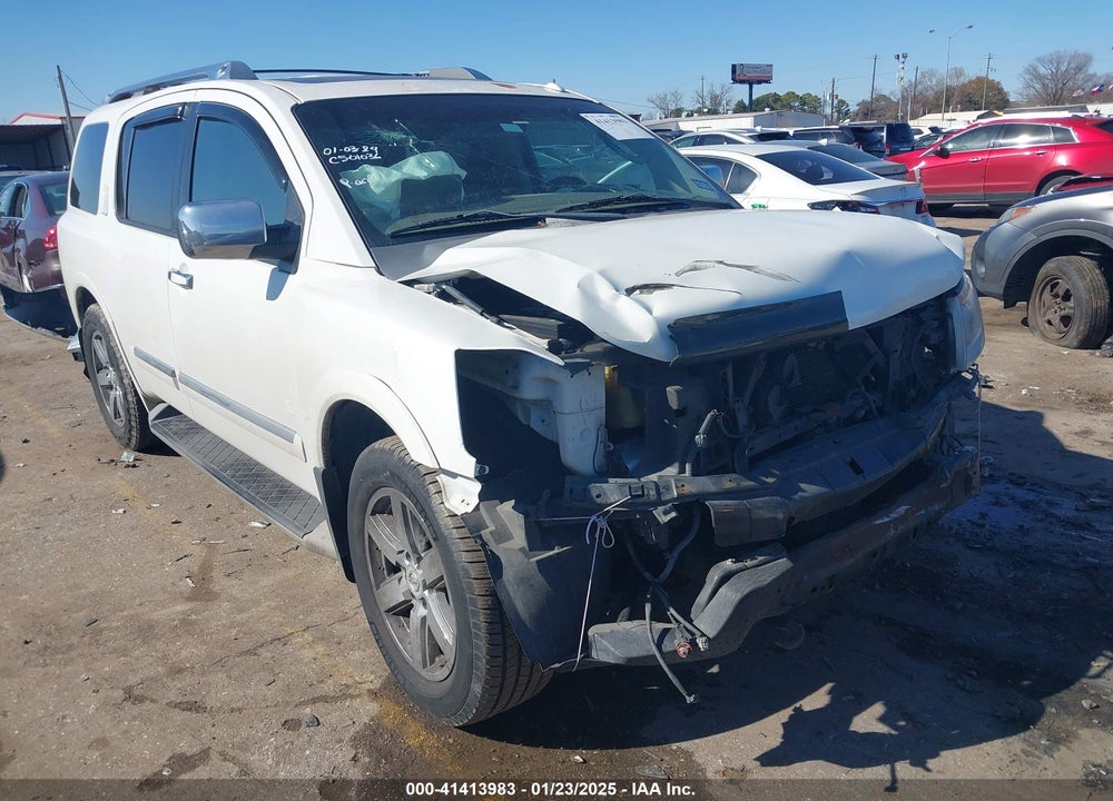 2011 NISSAN ARMADA PLATINUM VIN: 5N1BA0NF3BN623164