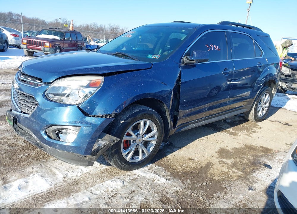 2017 CHEVROLET EQUINOX LT VIN: 2GNFLFEK6H6144841