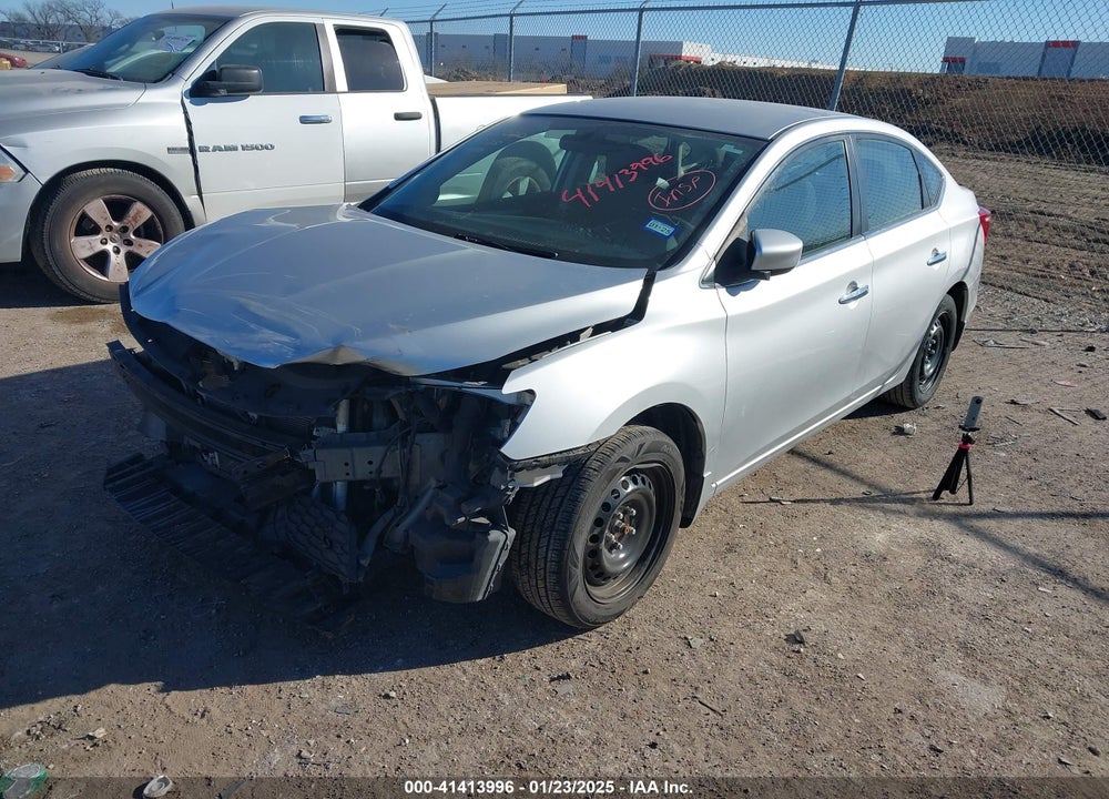 2016 NISSAN SENTRA VIN: 3N1AB7AP8GY332516