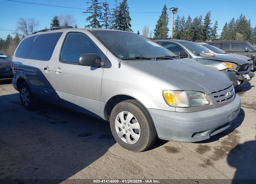 2003 TOYOTA SIENNA CE VIN: 4T3ZF19C63U549338