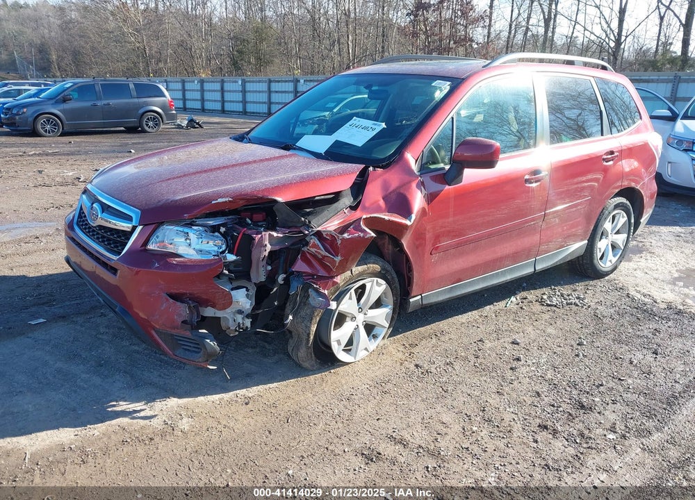2015 SUBARU FORESTER 2.5I PREMIUM VIN: JF2SJADC8FH581548