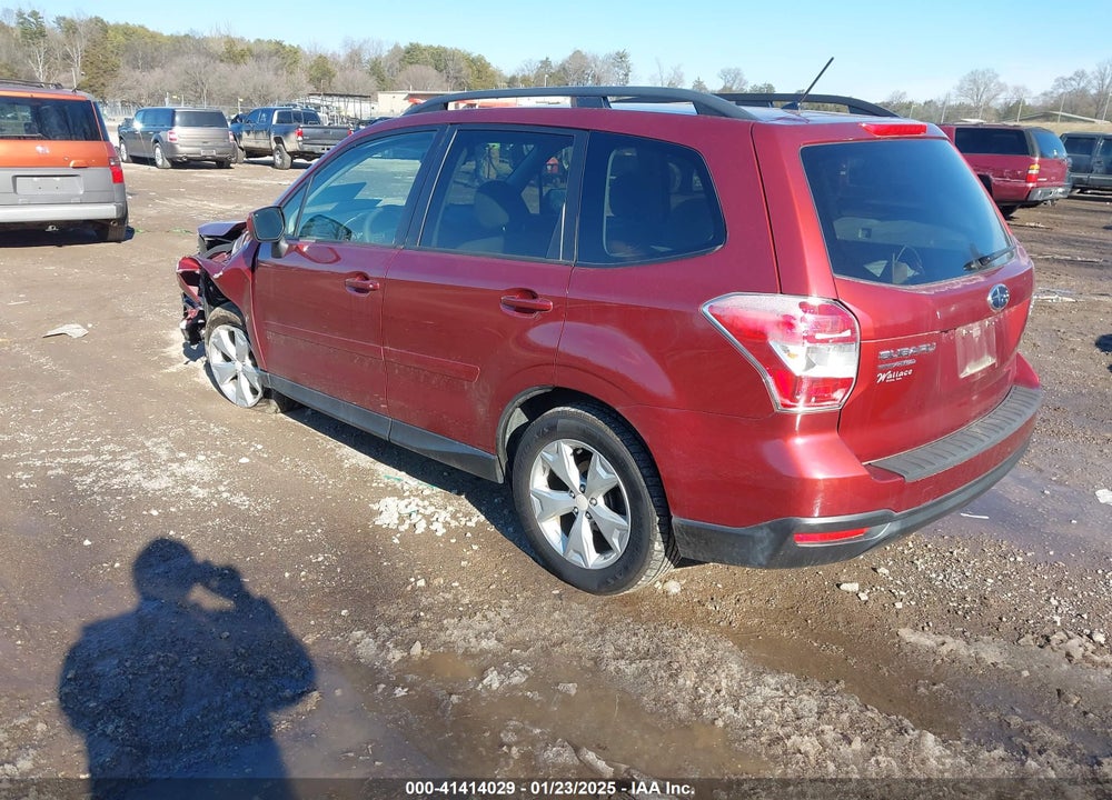 2015 SUBARU FORESTER 2.5I PREMIUM VIN: JF2SJADC8FH581548