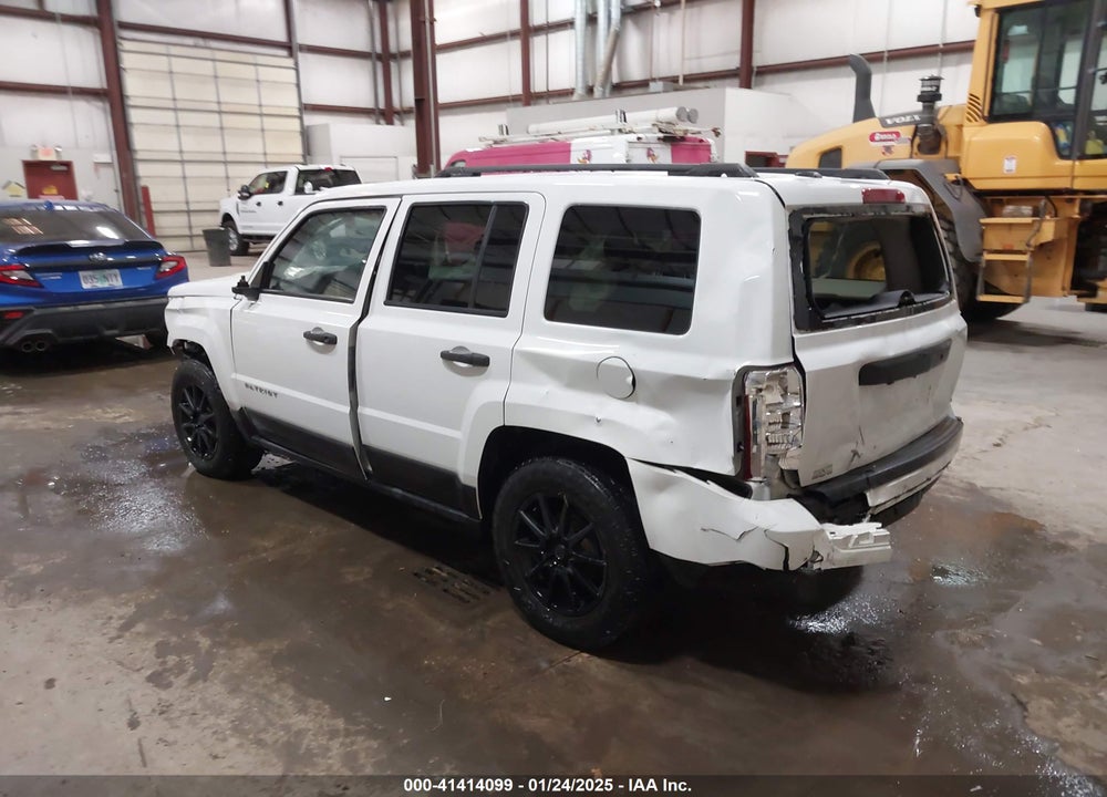 2017 JEEP PATRIOT SPORT FWD VIN: 1C4NJPBB4HD200961
