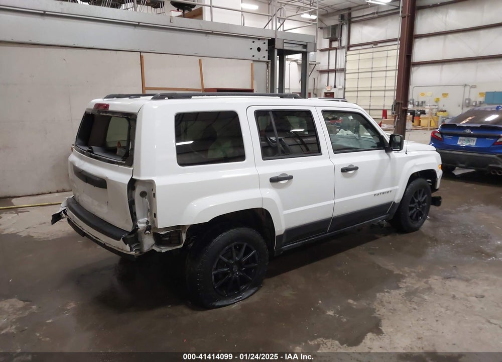 2017 JEEP PATRIOT SPORT FWD VIN: 1C4NJPBB4HD200961