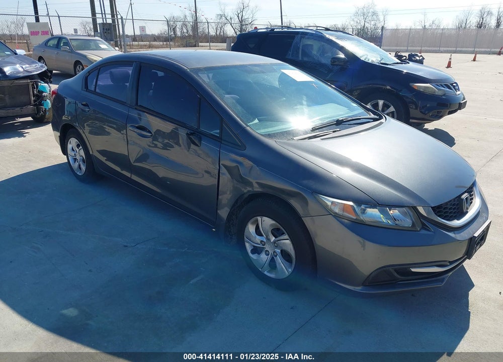 2013 HONDA CIVIC LX VIN: 2HGFB2F5XDH547203