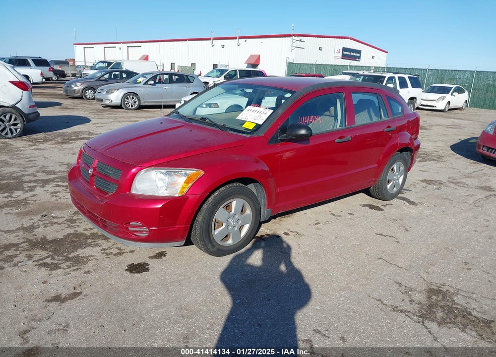 2009 DODGE CALIBER SE VIN: 1B3HB28A09D161462