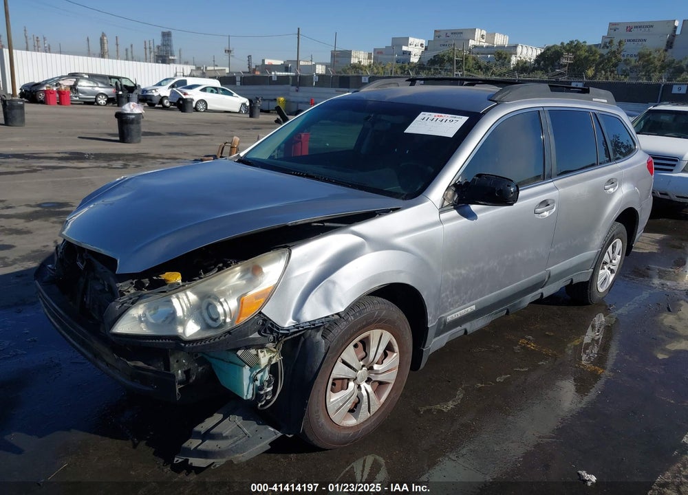 2010 SUBARU OUTBACK 2.5I VIN: 4S4BRBAC4A3324440