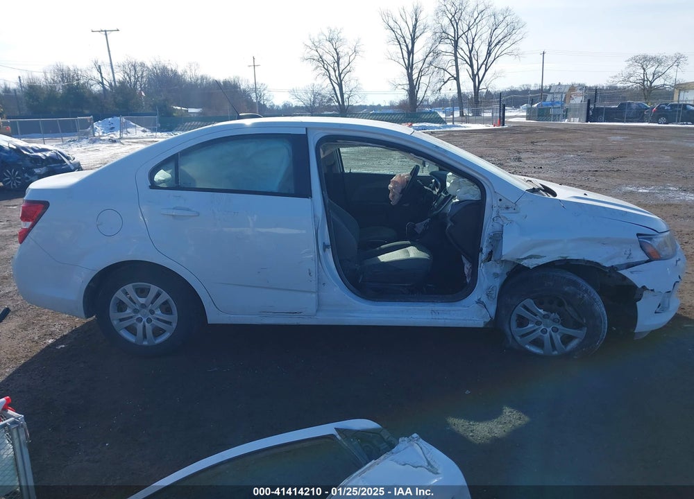 2017 CHEVROLET SONIC VIN: 1G1JB5SH4H4166095