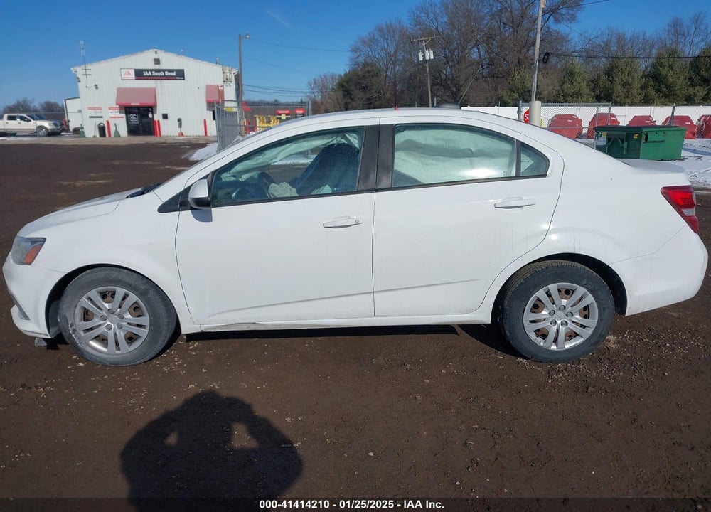 2017 CHEVROLET SONIC VIN: 1G1JB5SH4H4166095