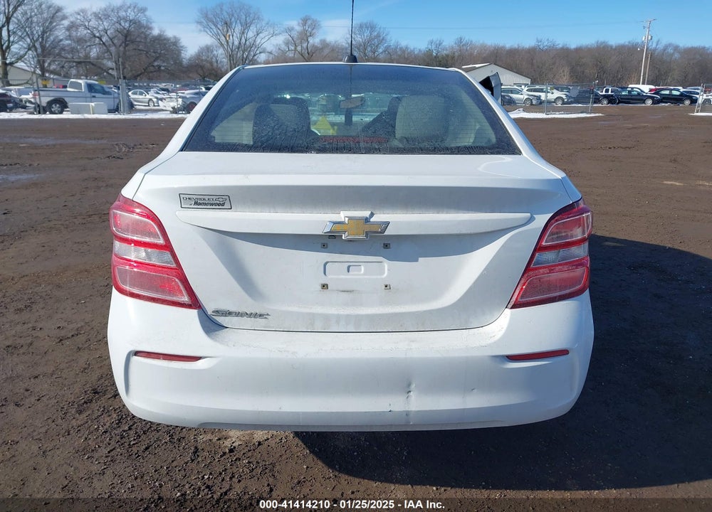 2017 CHEVROLET SONIC VIN: 1G1JB5SH4H4166095