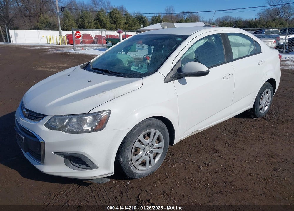 2017 CHEVROLET SONIC VIN: 1G1JB5SH4H4166095