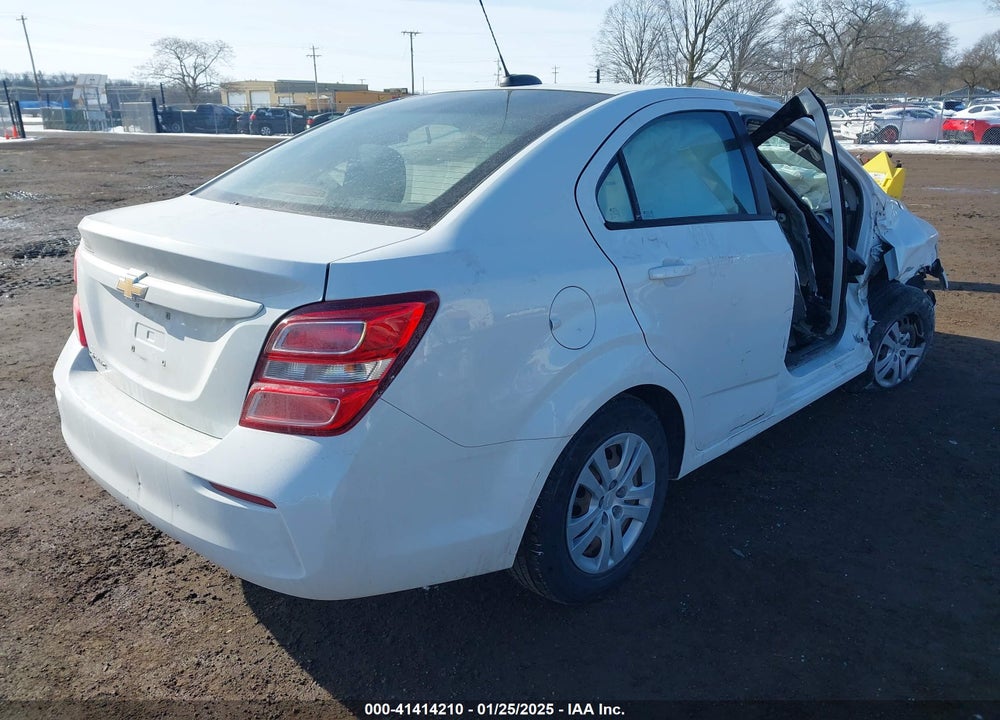 2017 CHEVROLET SONIC VIN: 1G1JB5SH4H4166095